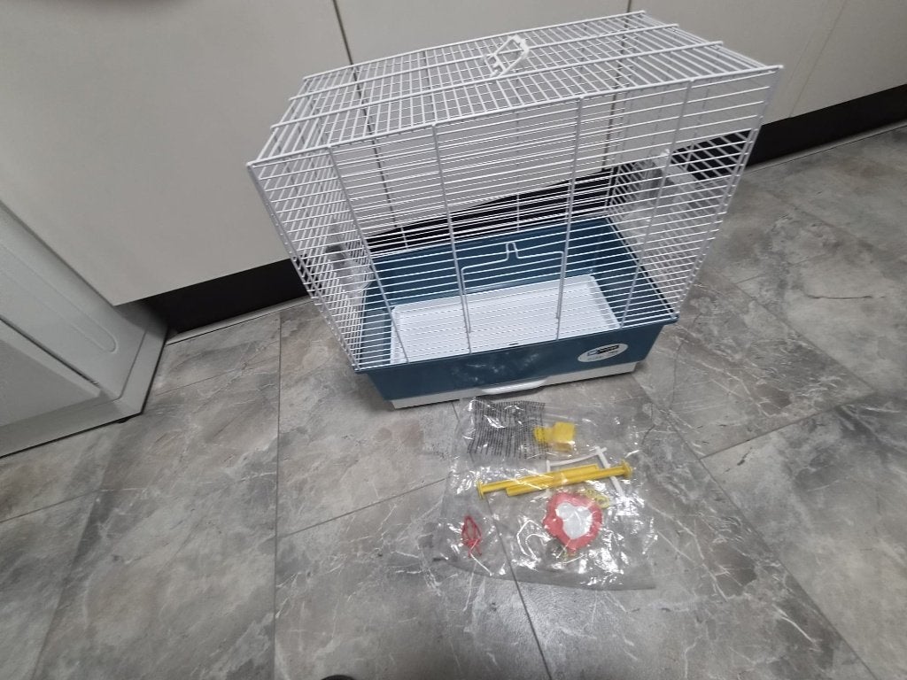 FERPLAST Vogelkooi, Ophalen, Zo goed als nieuw, Metaal, Vogelkooi