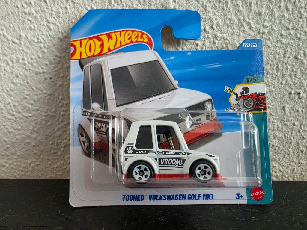 Hot Wheels Volkswagen Golf MK1 Tooned HotWheels, Verzenden, Nieuw, Auto