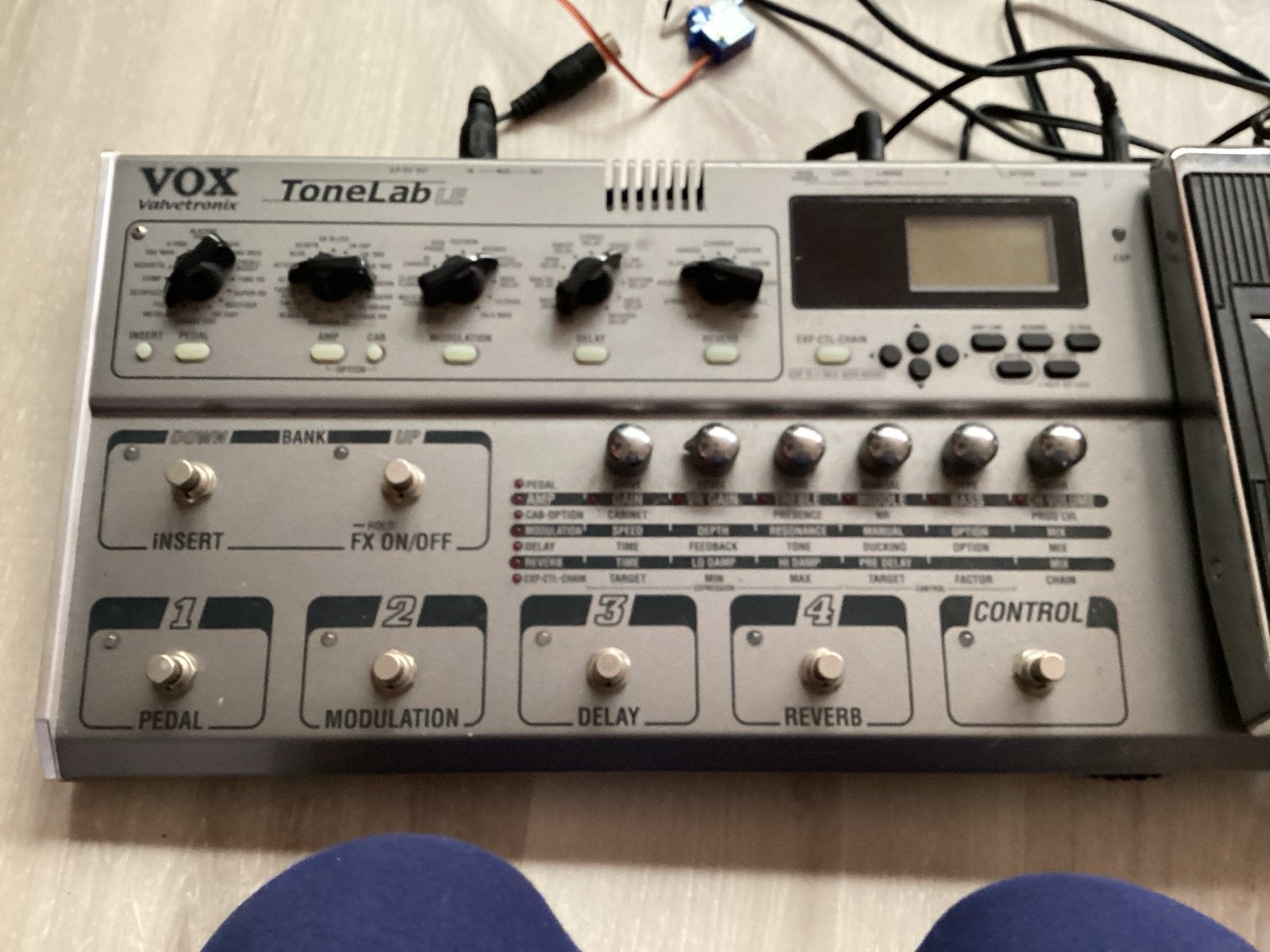 VOX ToneLab LE Valvetronix Multi-effect Gitaarpedaal, Muziek en Instrumenten, Effecten, Ophalen of Verzenden, Gebruikt, Multi-effect
