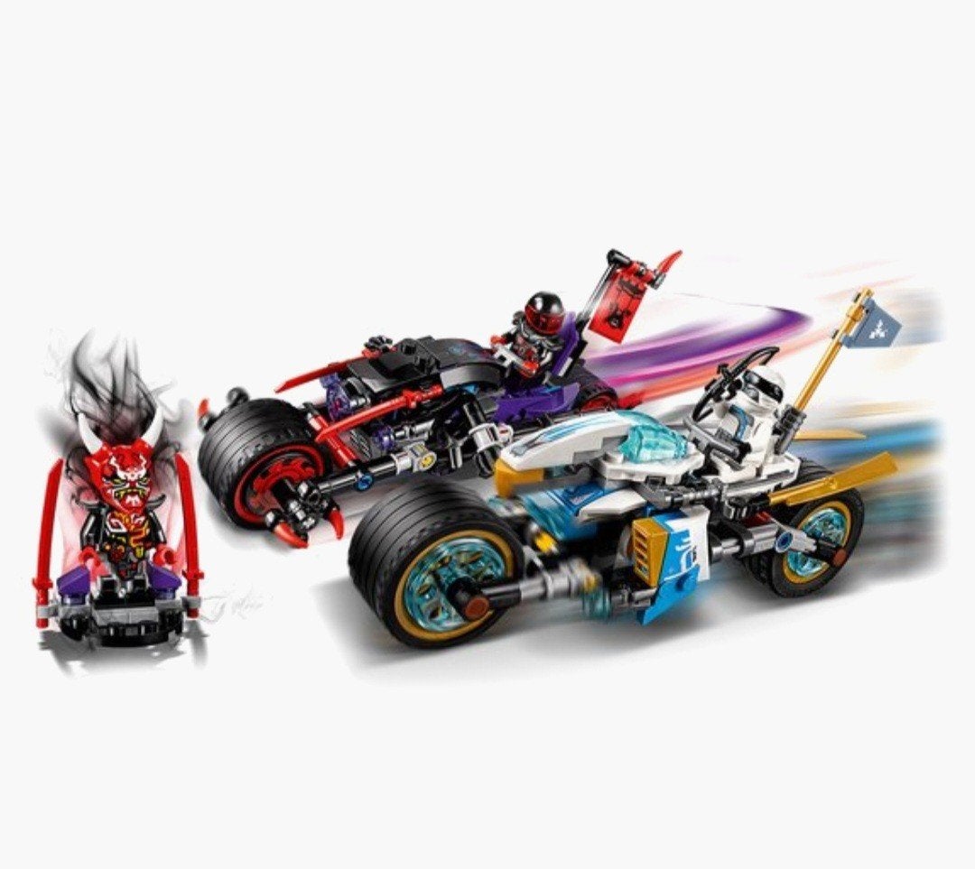 LEGO Ninjago 70639 Slangenjagermotor & IJsmotor, Ophalen of Verzenden, Gebruikt, Overige merken