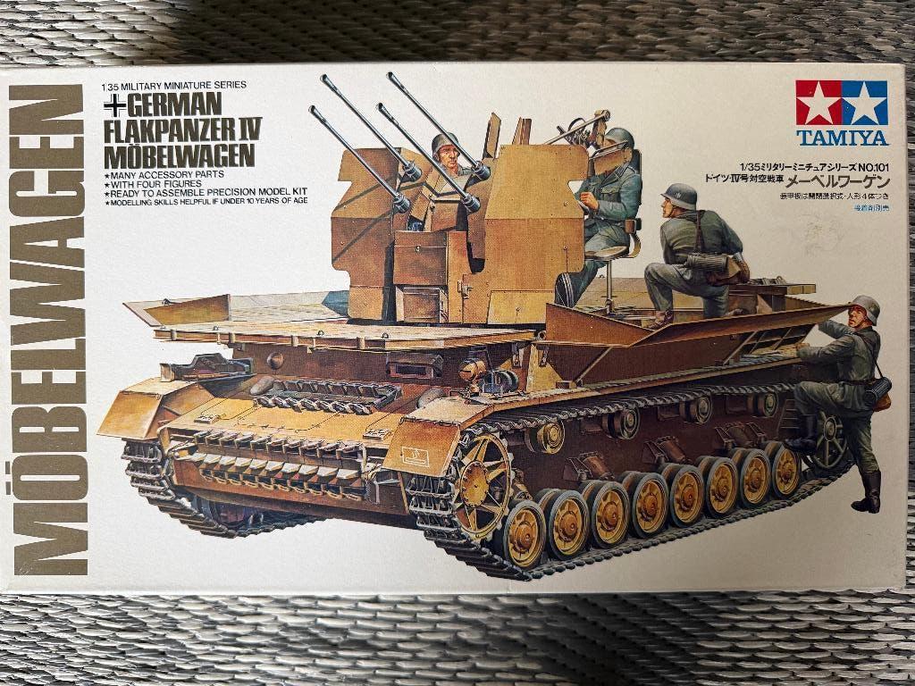 German flakpanzer IV mobelwagen, Tank, 1:32 tot 1:50, Nieuw, Ophalen of Verzenden