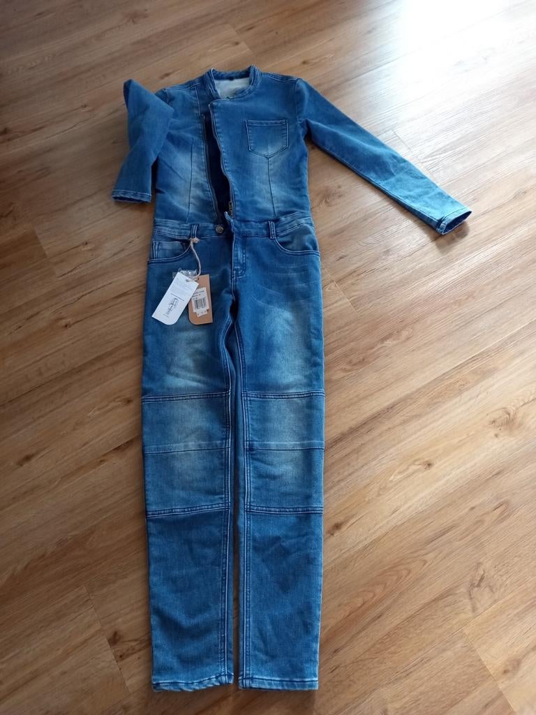 Nieuw jumpsuit spijkerpak Dutch Denim Dream maat 158, Ophalen of Verzenden, Nieuw, Dutch Dream Denim, Meisje