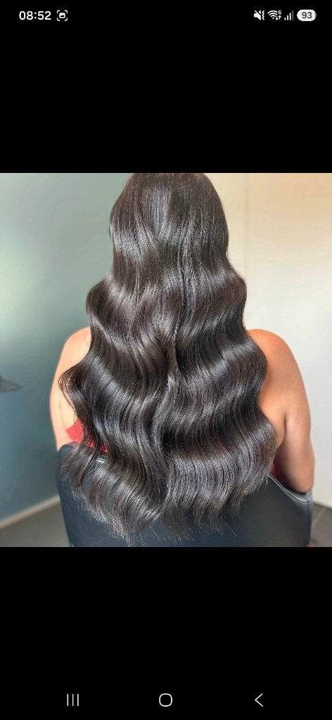 Hair extensions, Ophalen of Verzenden, Zo goed als nieuw, Pruik of Haarverlenging