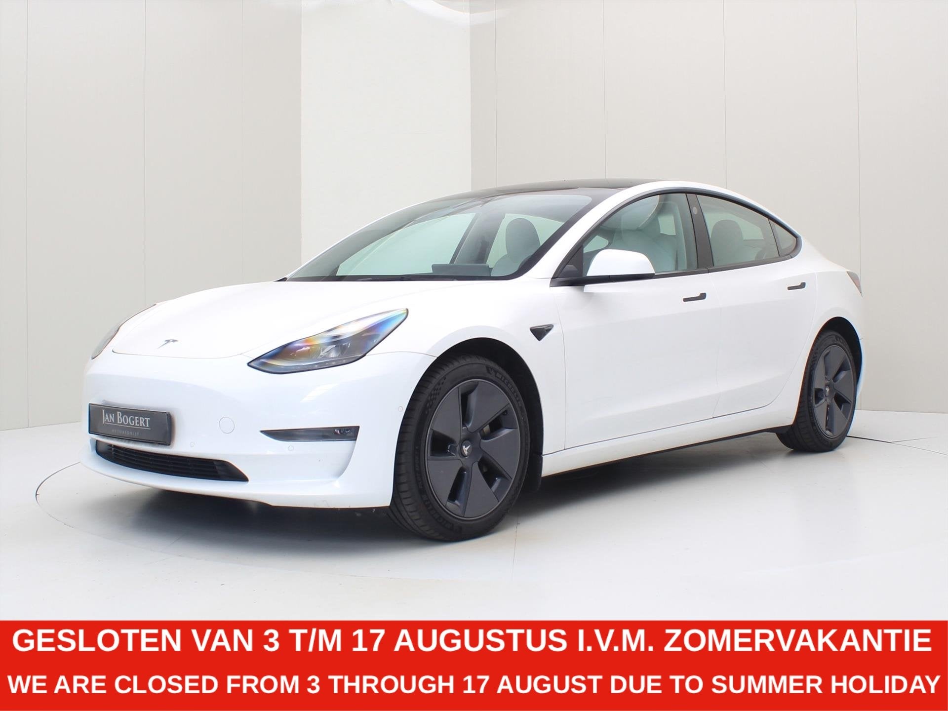 Tesla Model 3 Long-Range AWD 351pk 75 kWh UPGRADE 91% SoH [, Automaat, Gebruikt, Adaptive Cruise Control, Wit