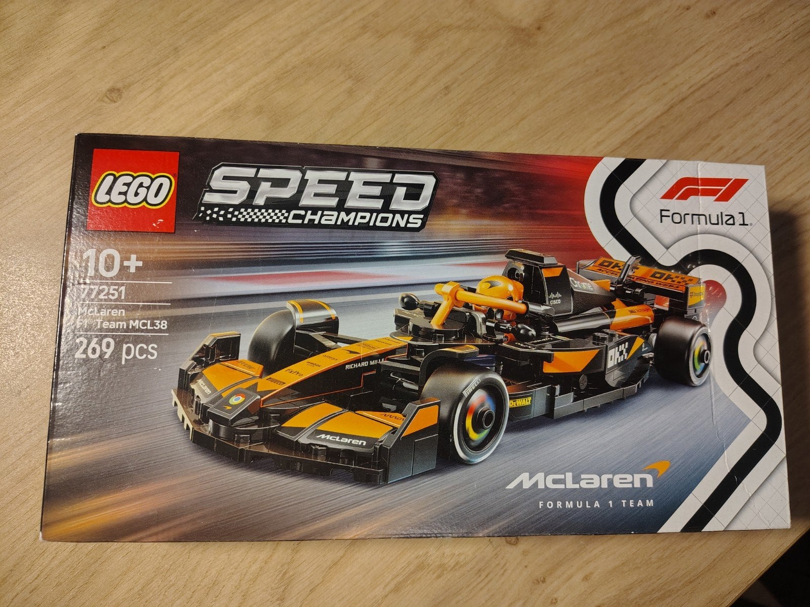LEGO SPEED CHAMPIONS 77251 McLaren F1 Team MCL38 (NIEUW), Ophalen of Verzenden, Nieuw