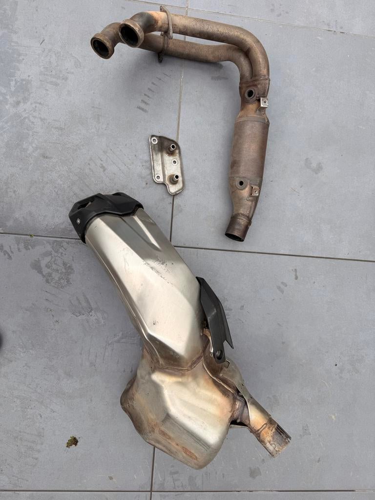 BMW F900XR 2021 Originele Uitlaat met Gebruikerssporen, Motoren, Ophalen, Gebruikt