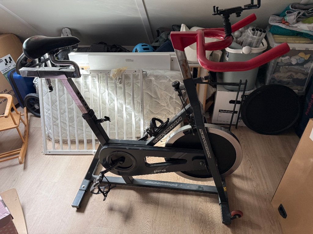 Schwinn pro, Sport en Fitness, Ophalen, Gebruikt, Spinningfiets, Metaal