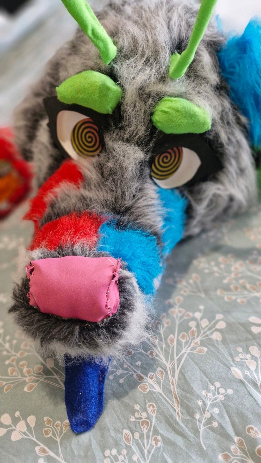 Fursuit masker (wip), Hobby en Vrije tijd, Ophalen of Verzenden