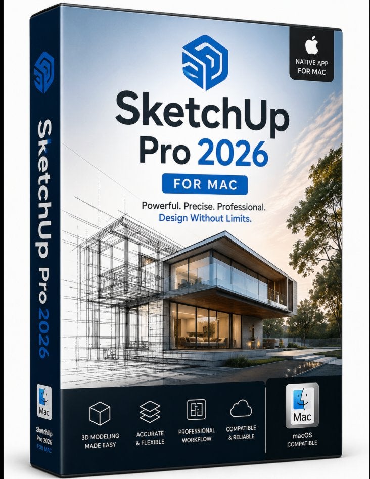 SketchUp Pro 2026 – Mac, Computers en Software, Ophalen of Verzenden, Nieuw, MacOS