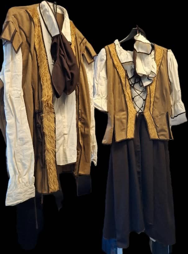 Halloween Duo Kostuum Man/Vrouw - Maat L/XL, Ophalen of Verzenden