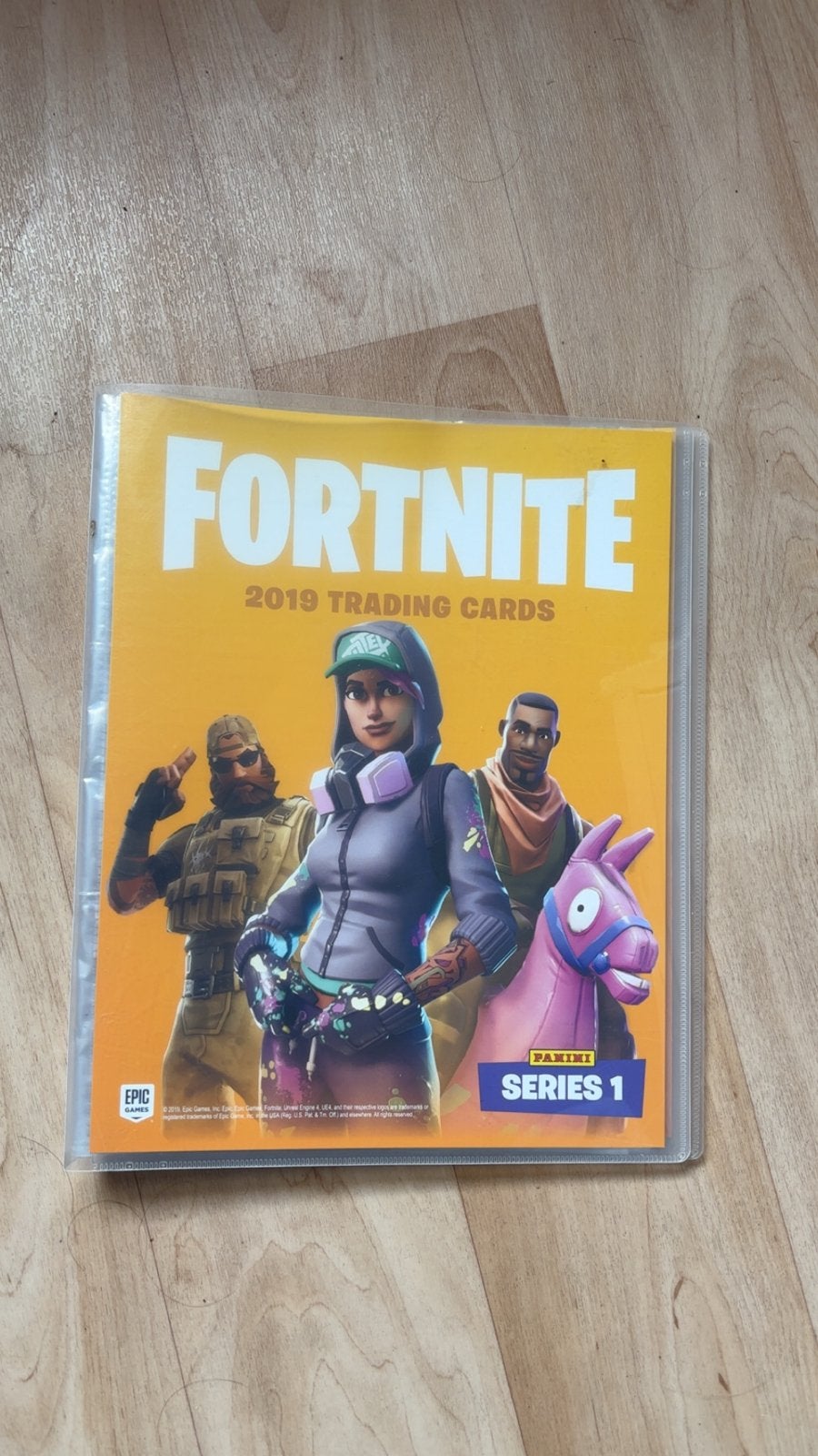 Fortnite 2019 Trading Cards Panini Series 1 - Compleet Album, Ophalen of Verzenden, Zo goed als nieuw, Boek of Catalogus