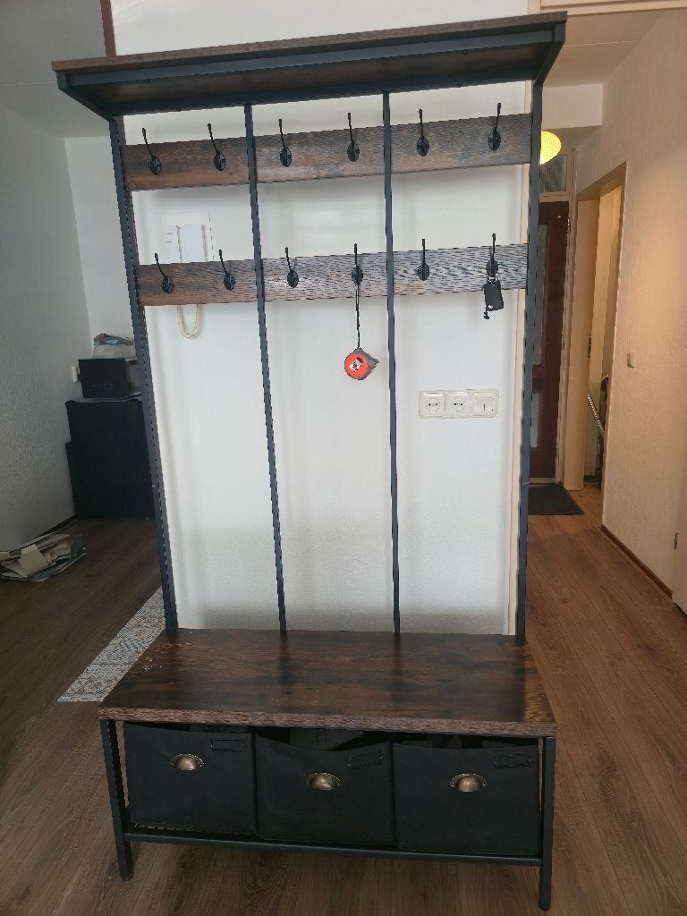 Kapstok, Zo goed als nieuw, Minder dan 100 cm, Hout, Ophalen