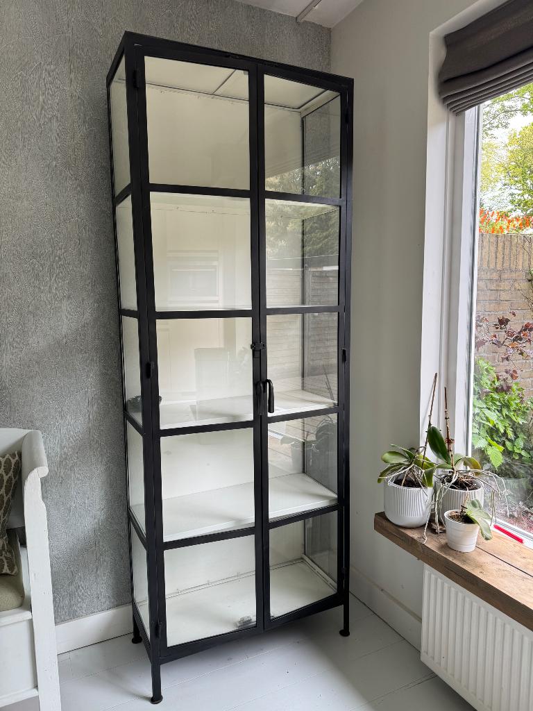 New Routz zwarte kast Detroit, Ophalen, 200 cm of meer, 50 tot 100 cm, Zo goed als nieuw