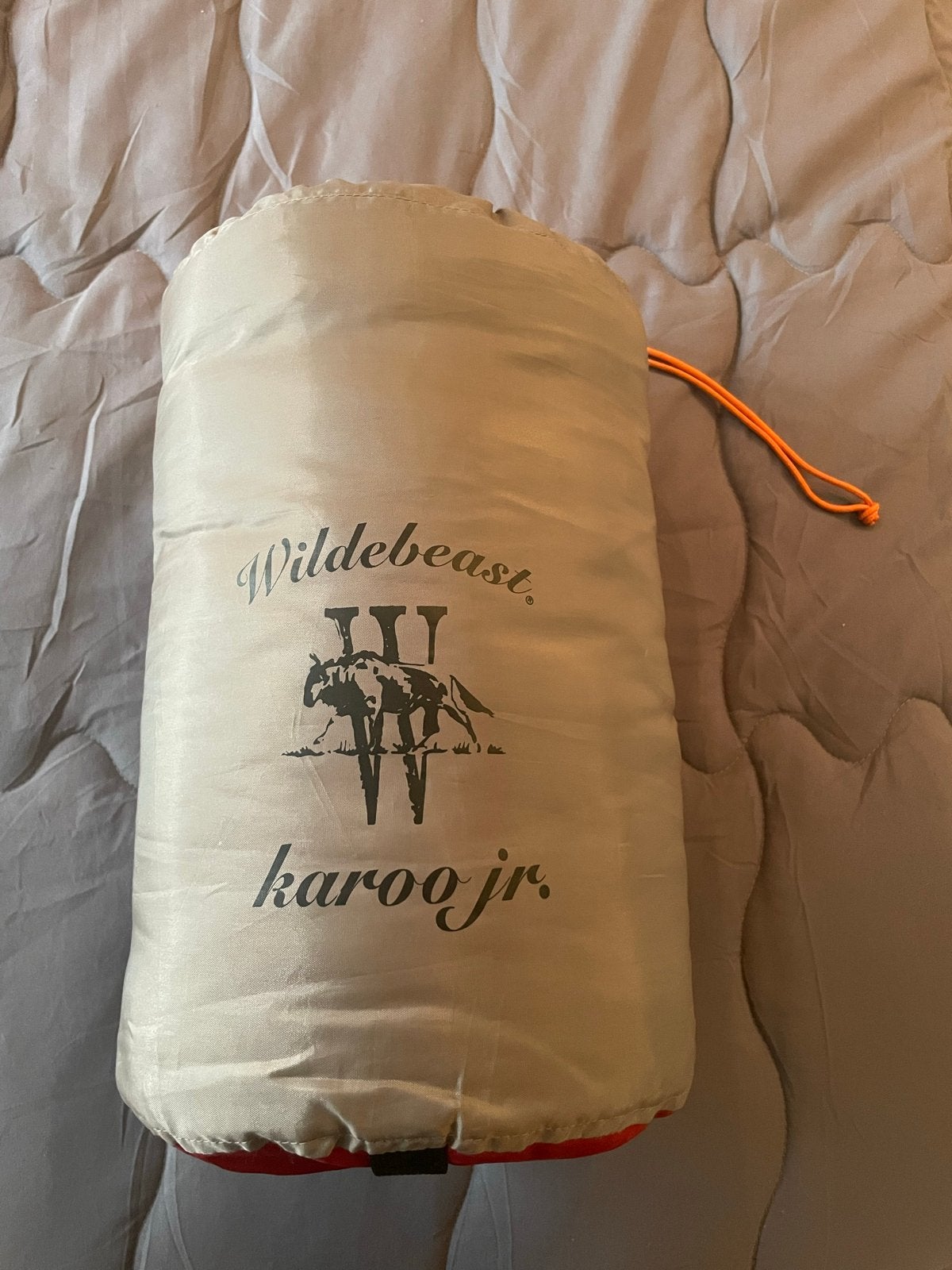 Nieuwe Wildebeest Karoo Jr. slaapzak 150x65 cm, Caravans en Kamperen, Ophalen of Verzenden, Nieuw