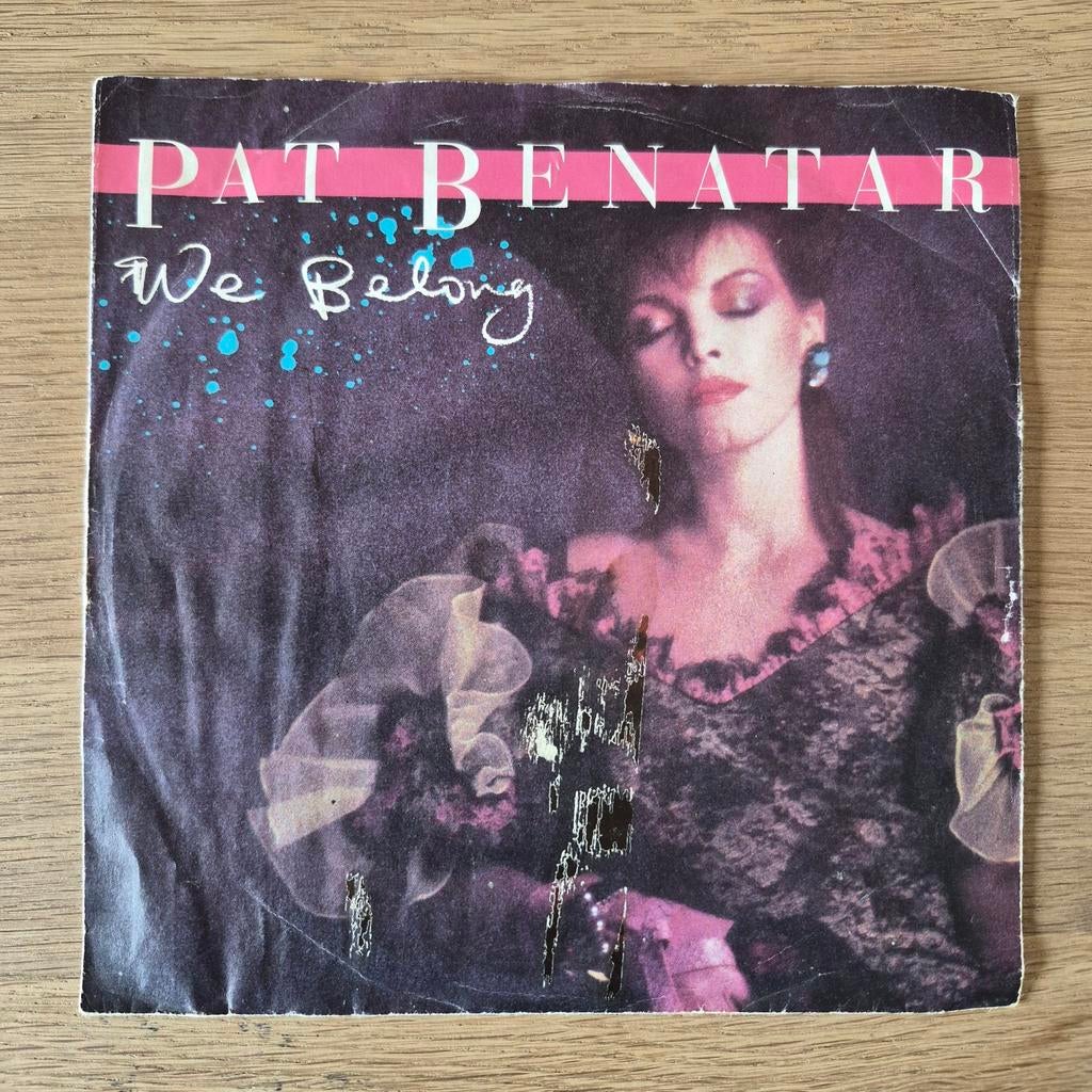 Pat Benatar - We Belong / Suburban King vinyl single, Ophalen of Verzenden, Gebruikt, 7 inch, Pop