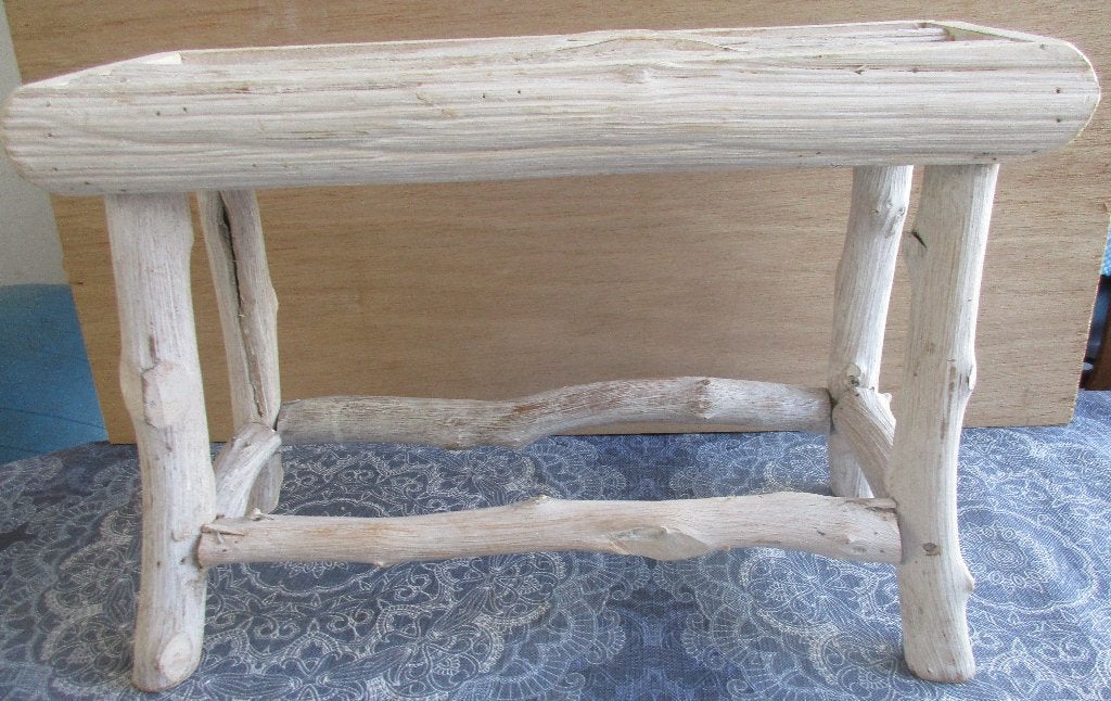 leuk krukje van houten takken - 40 x 16 x 28 cm hoog, 45 tot 60 cm, Minder dan 55 cm, Ophalen of Verzenden, Rechthoekig