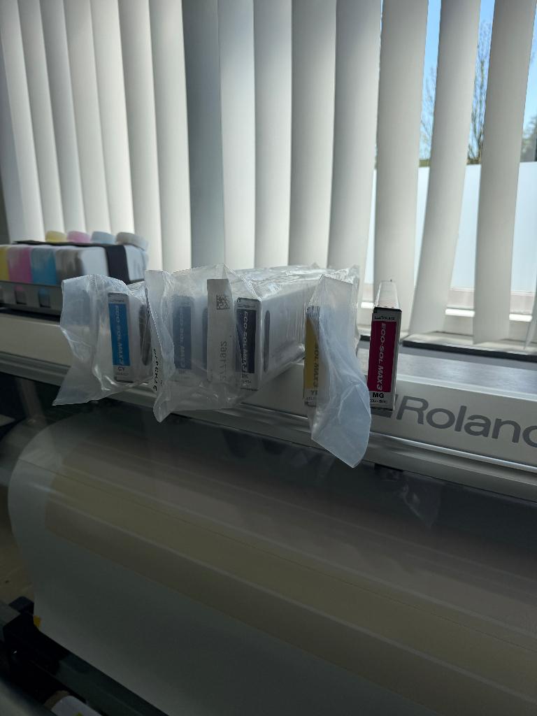 Roland inkt eco-sol-max-3, Ophalen of Verzenden, Nieuw, Cartridge, Roland