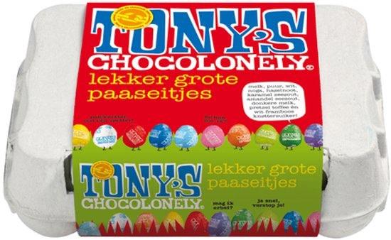 Tony's Chocolonely Paaseitjes Chocolade Mix, Verzenden
