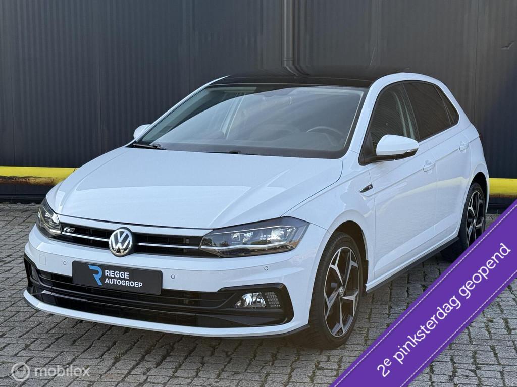 Volkswagen Polo 1.0 TSI Highline R-LINE | PANORAMADAK |LED, Auto's, Automatische klimaatregeling, Gebruikt, Wit, Bedrijf