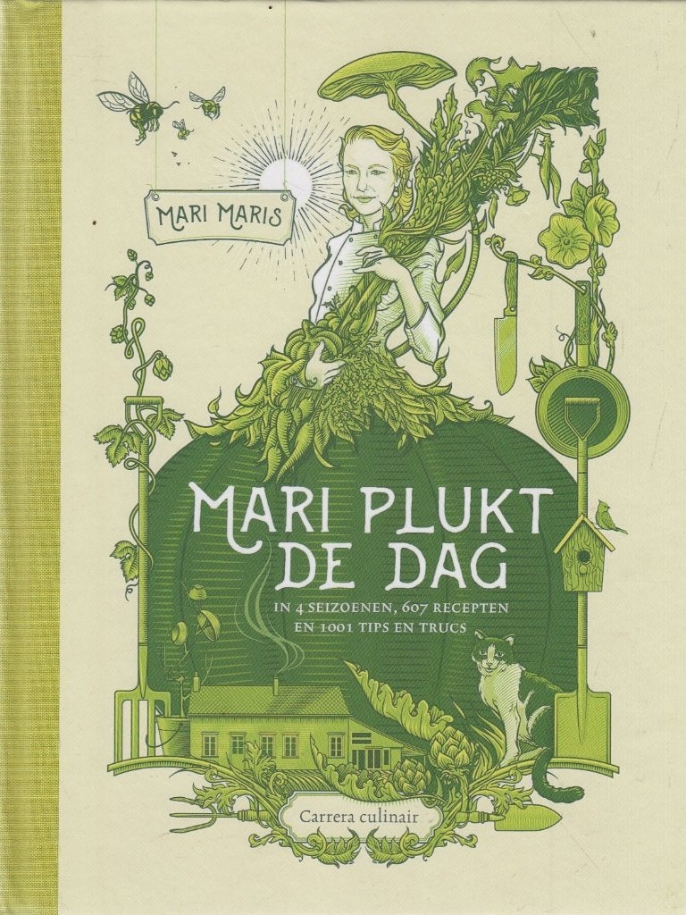 Mari plukt de dag: in 4 seizoenen, 607 recepten en 1001 tips, Mari Maris, Voorgerechten en Soepen, Ophalen of Verzenden, Zo goed als nieuw