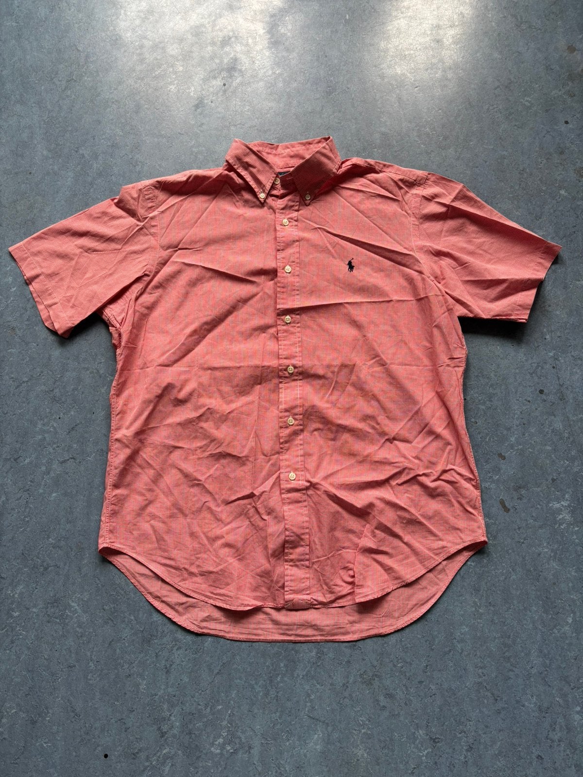 Ralph Lauren, Verzenden, Zo goed als nieuw, Rood, Halswijdte 41/42 (L)