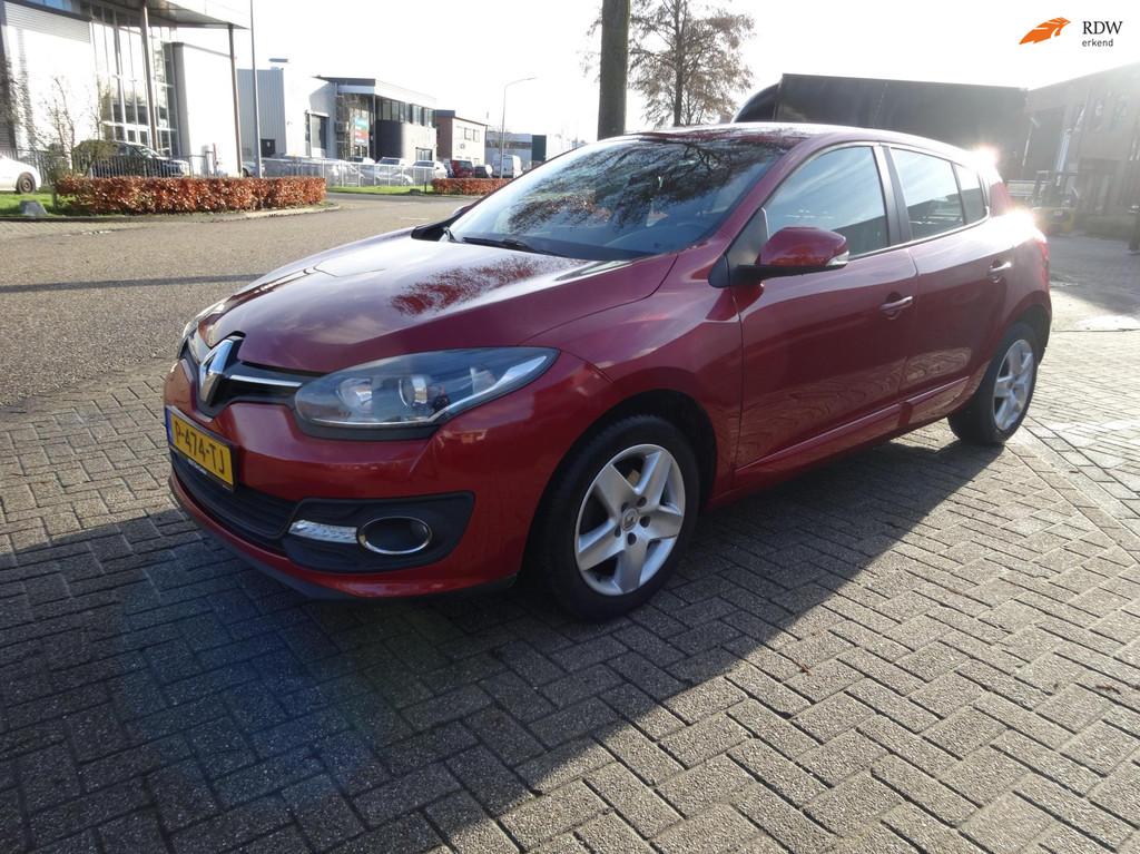 Renault Mégane 1.2 TCe Limited/Airco/Navi/Cruise/Apk 9-2-20, Voorwielaandrijving, Euro 5, Stof, Gebruikt