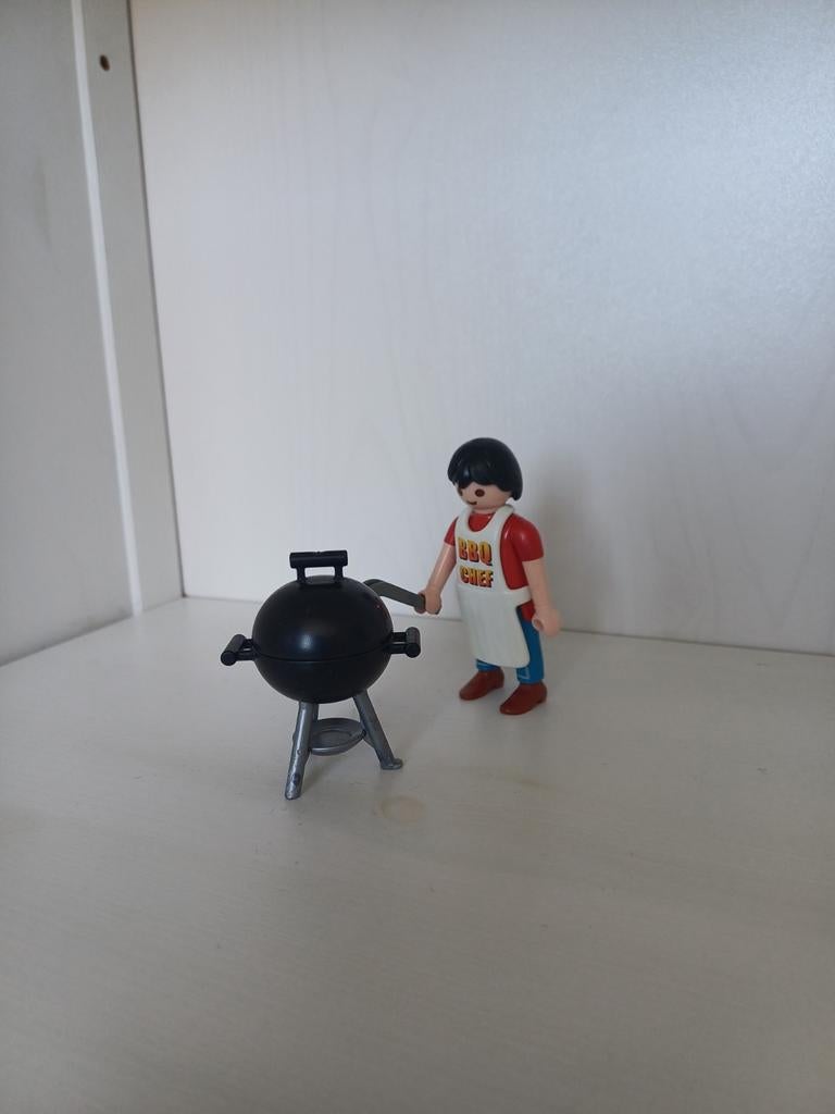 Playmobil barbecue 4649, Kinderen en Baby's, Speelgoed | Playmobil, Ophalen of Verzenden, Zo goed als nieuw, Complete set