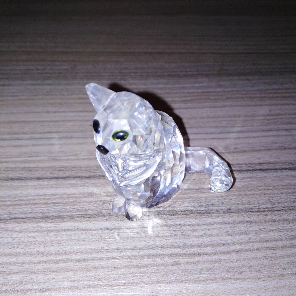 Swarovski Onze beste vrienden - Kat zittend, Verzamelen, Swarovski, Ophalen, Zo goed als nieuw, Figuurtje