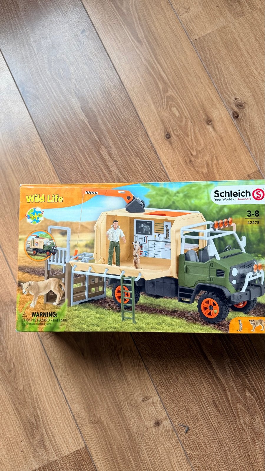 Schleich Wild Life Safari Truck Speelset, Ophalen of Verzenden, Zo goed als nieuw, Jongen
