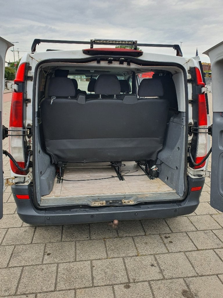 Mercedes-Benz Vito 2.2 115 CDI 2007 Wit, Auto's, Achterwielaandrijving, 2000 kg, Wit, Origineel Nederlands