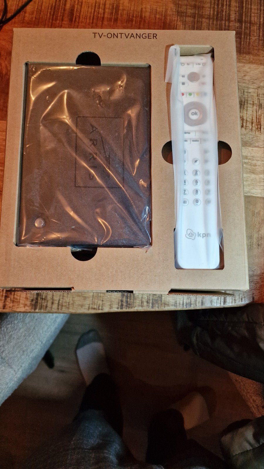 KPN TV-ontvanger met afstandsbediening - Nieuw in doos, Ophalen, Nieuw, Decoder