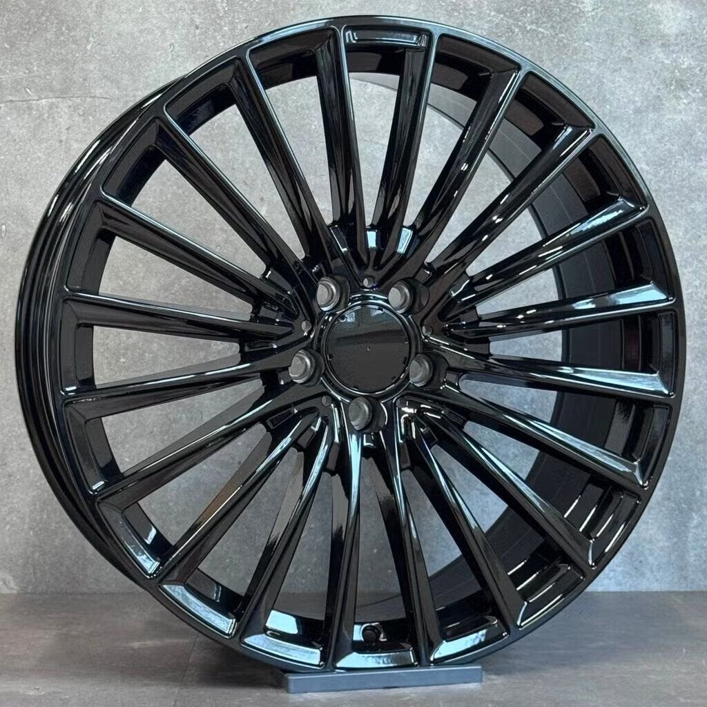 NIEUWE 19" BlackEdition Velgen 5x112 Pastop Mercedes A C CLA, Auto-onderdelen, Banden en Velgen, 19 inch, Velg(en), -, -
