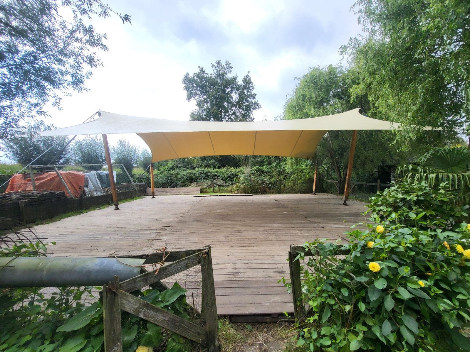 Shelter Overkapping 8x11m (Huur), Ophalen, Zo goed als nieuw, Overige