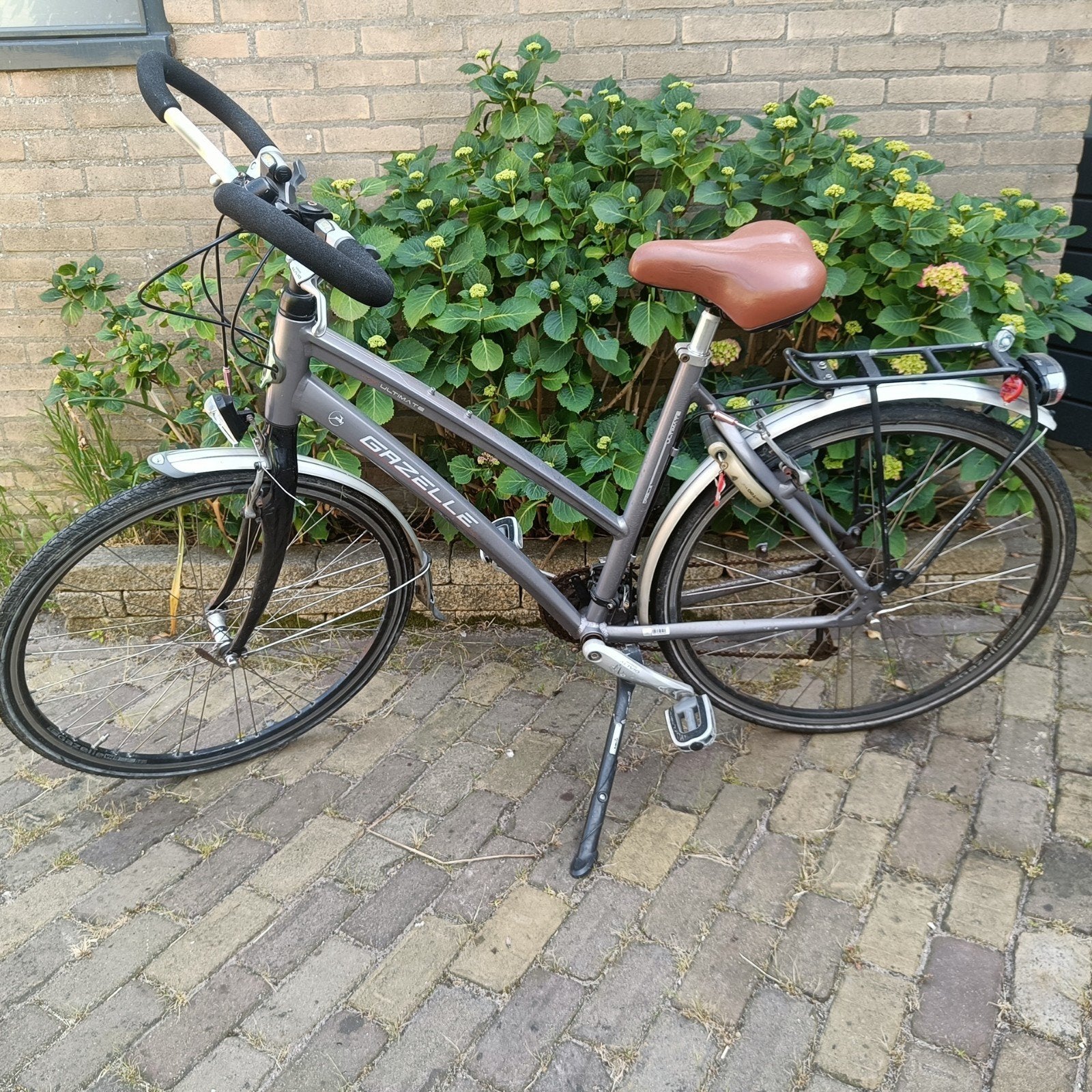 Sportieve Gazelle oudere stadsfiets, Velgrem, Versnellingen, Ophalen of Verzenden, Gazelle