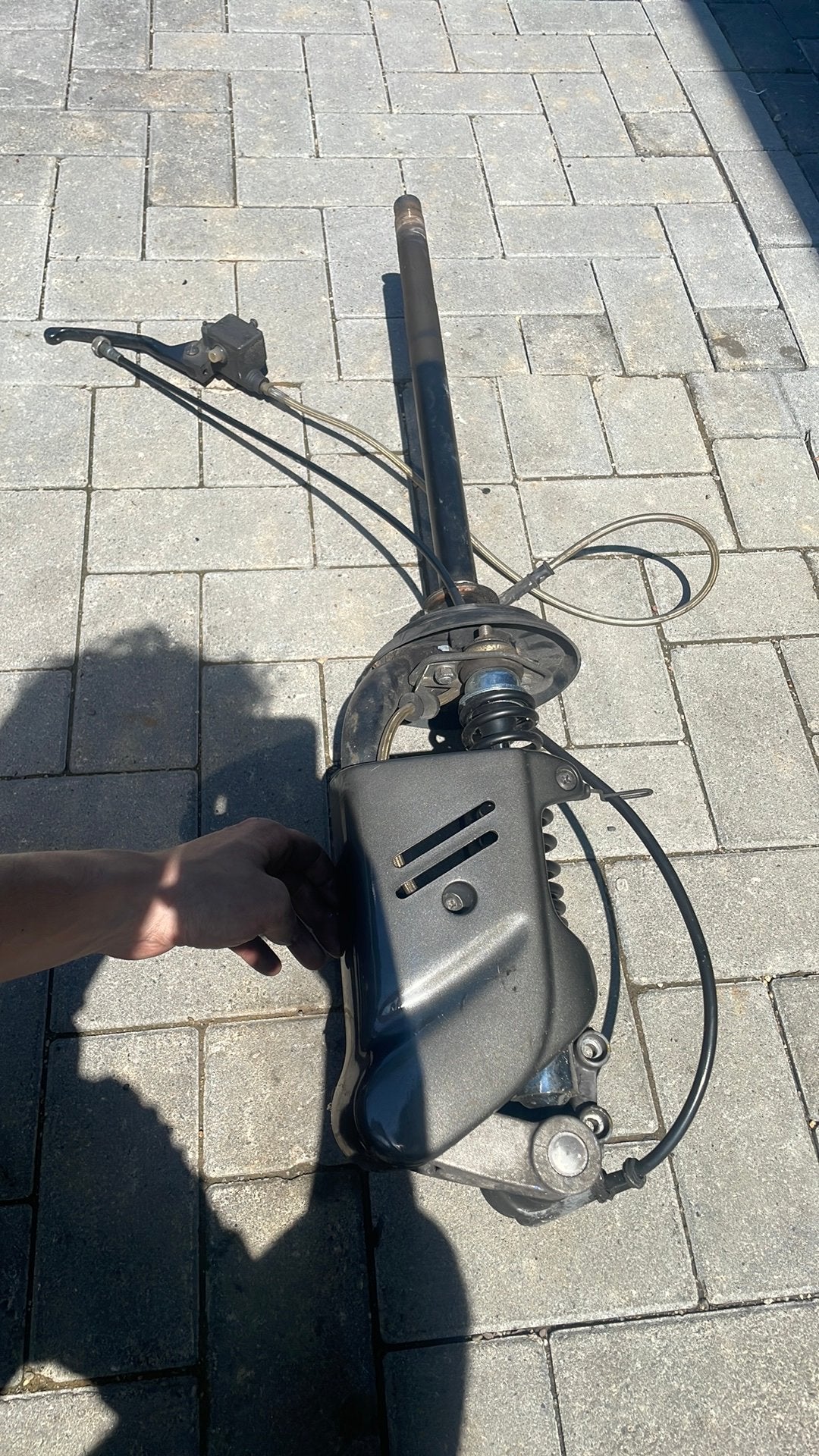 Piaggio hexagon voorvork voor omlassen etc, Ophalen of Verzenden, Pia, Pia, Pia