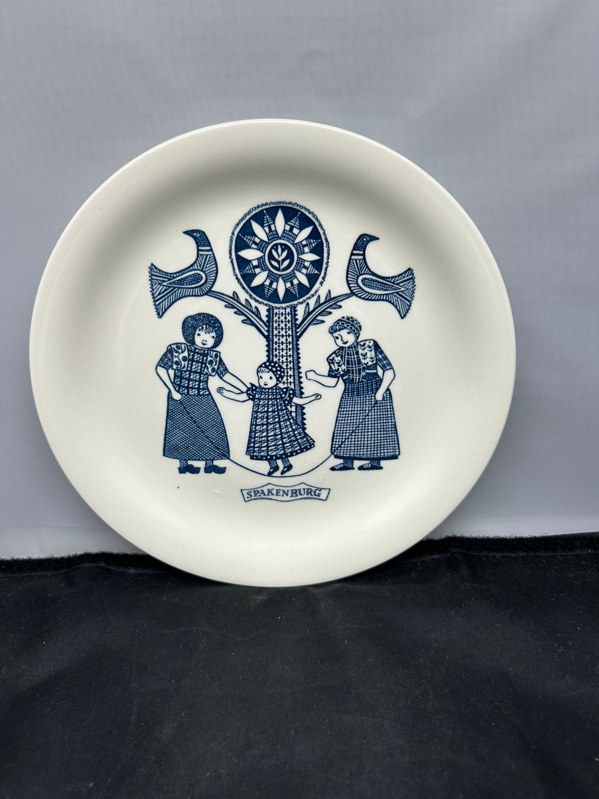 Vintage Royal Sphinx Klederdracht Bord Spakenburg Jaren 60, Ophalen of Verzenden