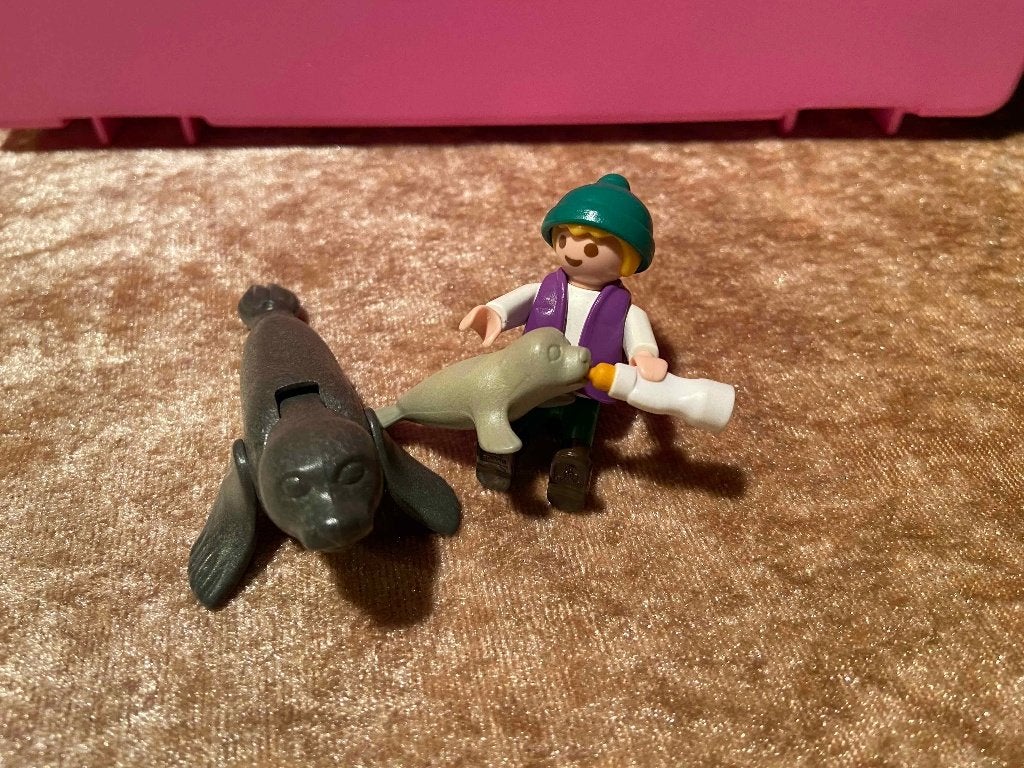 Playmobil Kind met zeehonden 4660, Gebruikt, Complete set, Ophalen of Verzenden, Figuren