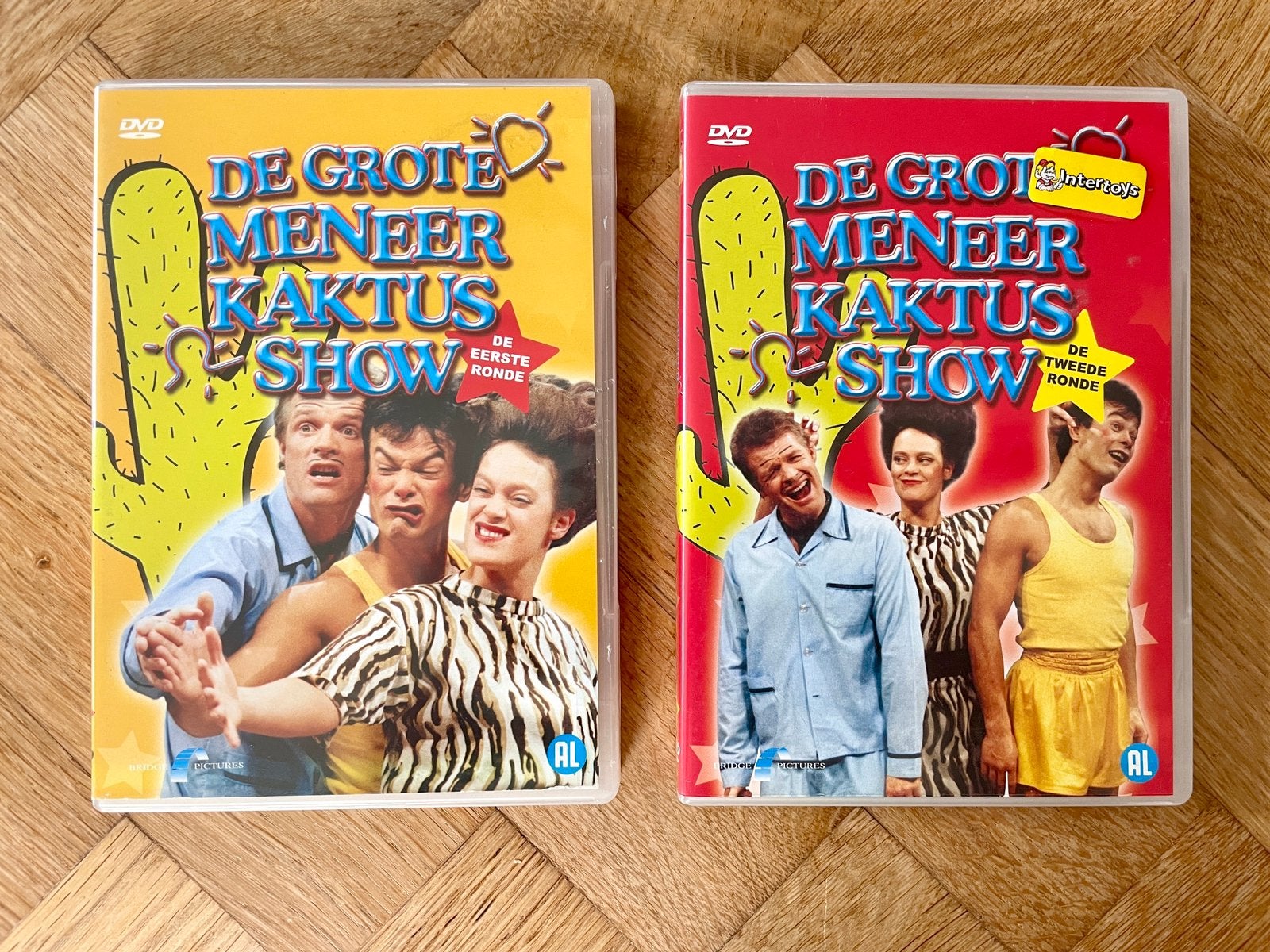 De Grote Meneer Kaktus Show - Deel 1 en 2 op DVD, Cd's en Dvd's, Avontuur, Alle leeftijden, Boxset, Ophalen of Verzenden
