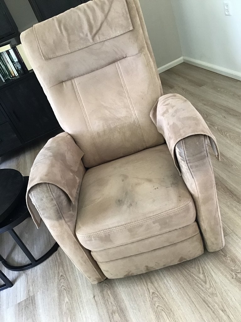 Fauteuil, Huis en Inrichting, Fauteuils, Ophalen, Gebruikt, 75 tot 100 cm, Stof