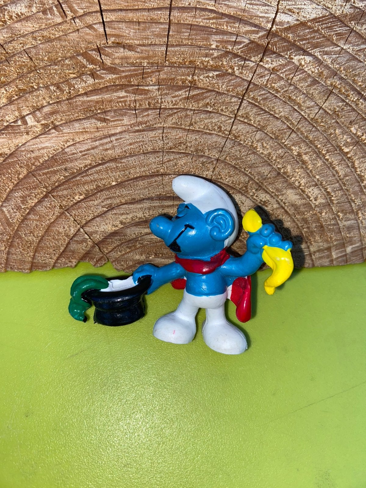 Smurfen goochelaar smurf, Verzamelen, Smurfen, Ophalen of Verzenden, Zo goed als nieuw, Verschillende Smurfen