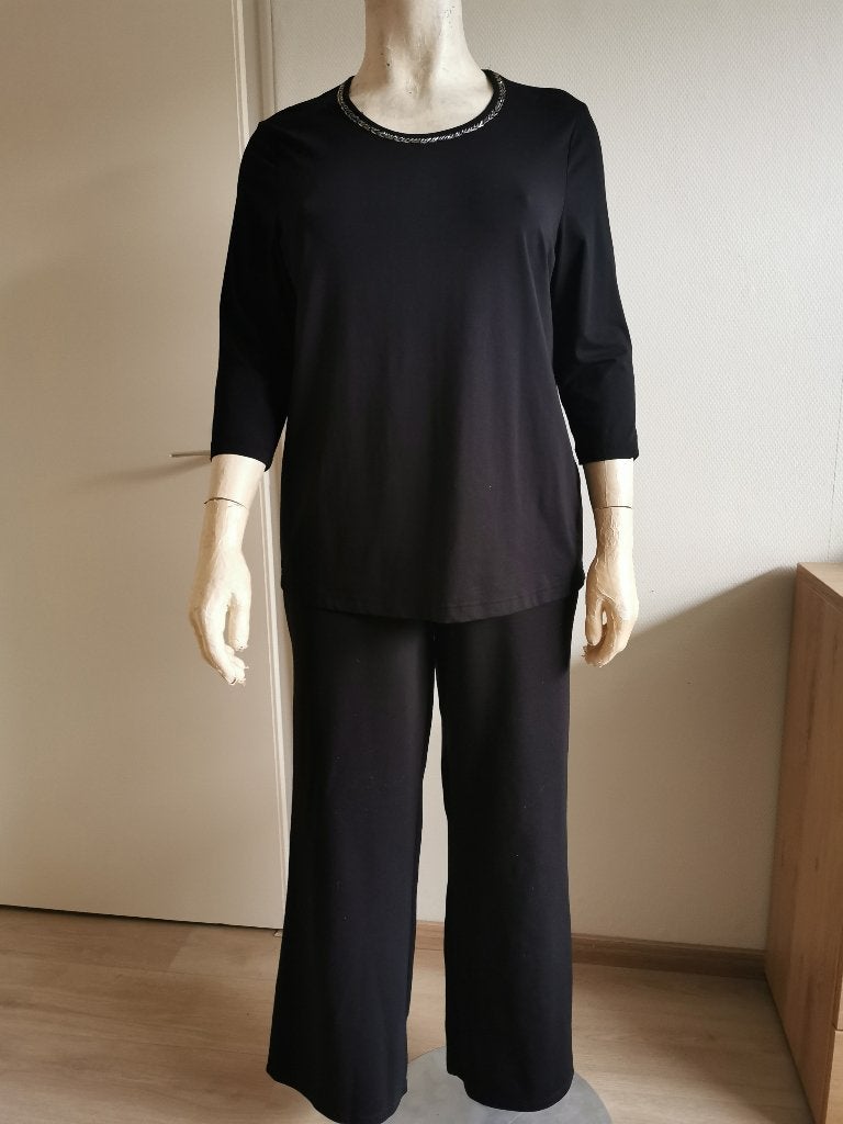 347 .. Zgan broek only maat L, shirt gerry weber maat 46, Kleding | Dames, Grote Maten, Only, Zwart, Zo goed als nieuw, Shirt of Top