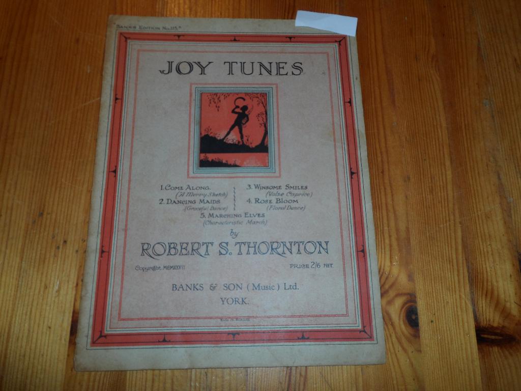 Robert s. Thornton - joy tunes, Gebruikt, Ophalen of Verzenden, Artiest of Componist, Piano