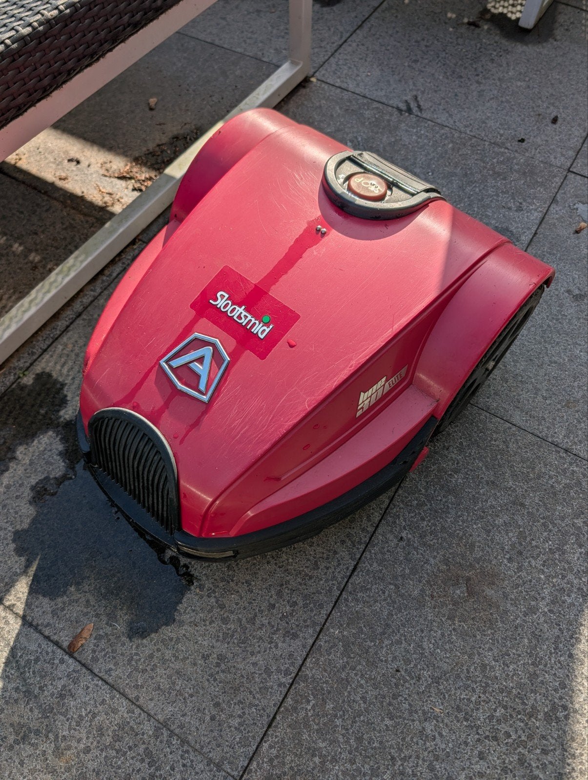 Ambrogio L200R Elite Robotmaaier met laadstation, Ophalen, Cirkelmaaier, Gebruikt, Ambrogio