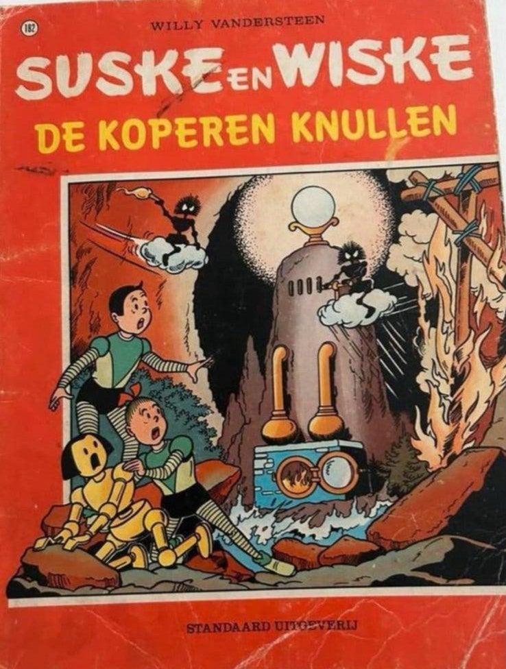 Suske en Wiske 182: De Koperen Knullen - Willy Vandersteen, Boeken, Eén stripboek, Ophalen of Verzenden, Gelezen