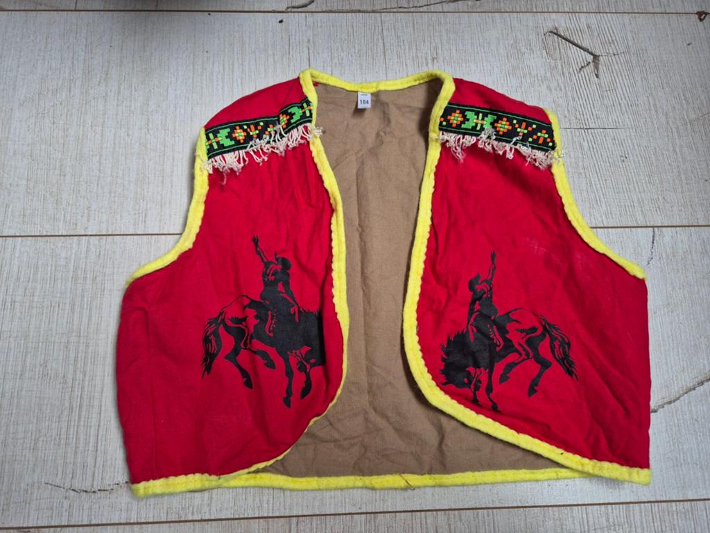 Verkleedpak: Cowboy Gillet mt 104, Ophalen, Zo goed als nieuw, 104 of kleiner, Jongen