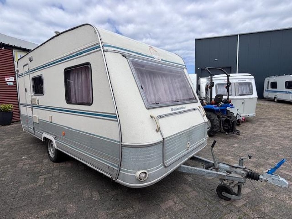 TEC Weltbummler 450 bj.1996 met VOORTENT!!!, Caravans en Kamperen, Overige typen, T.E.C., Bedrijf, Treinzit