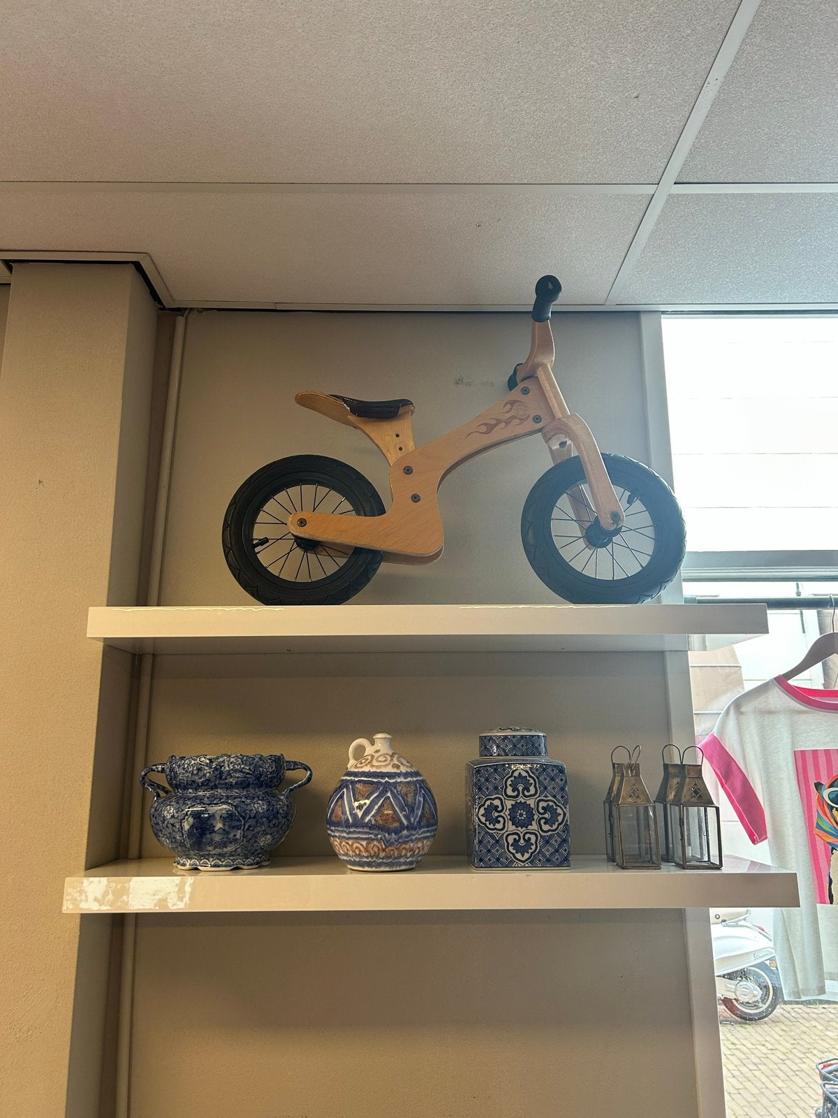 Houten loopfiets voor peuter/kleuter, Ophalen of Verzenden, Gebruikt, Loopfiets