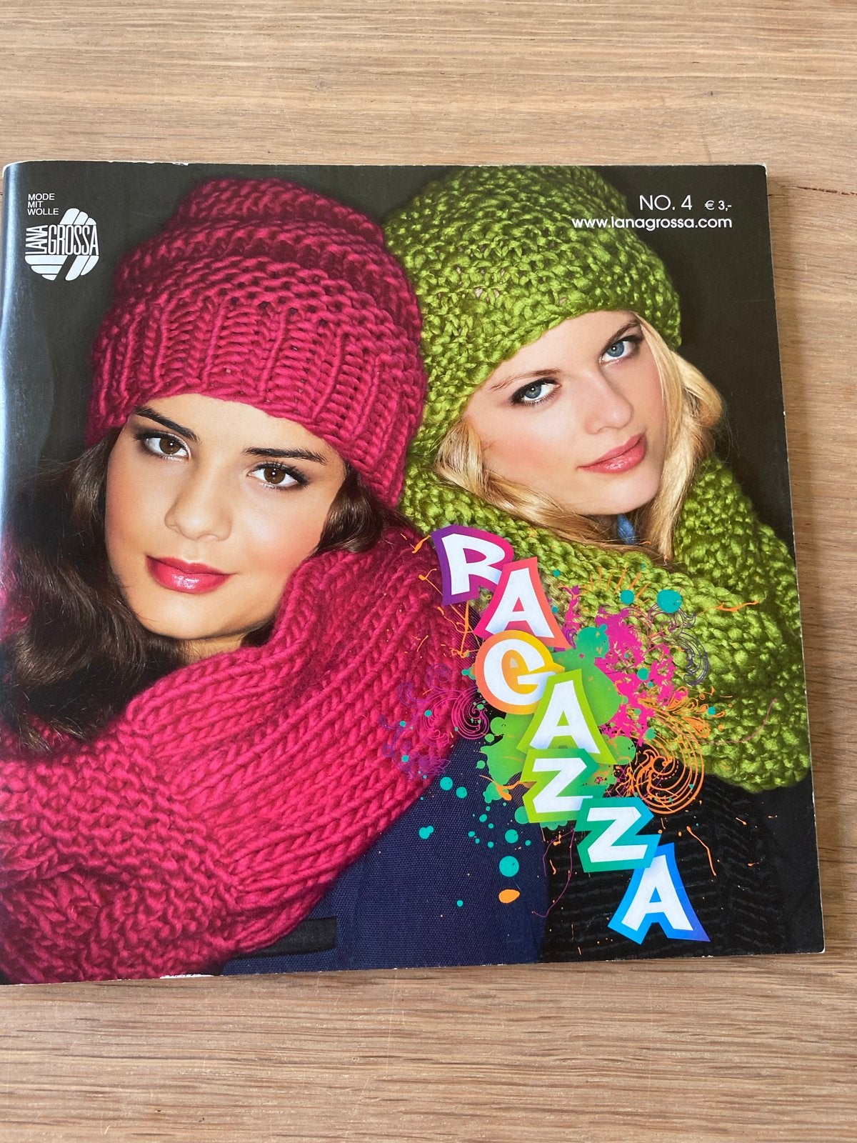 Ragazza Breiboek No. 4 - Lana Grossa, Ophalen of Verzenden, Gebruikt, Breien, Patroon of Boek