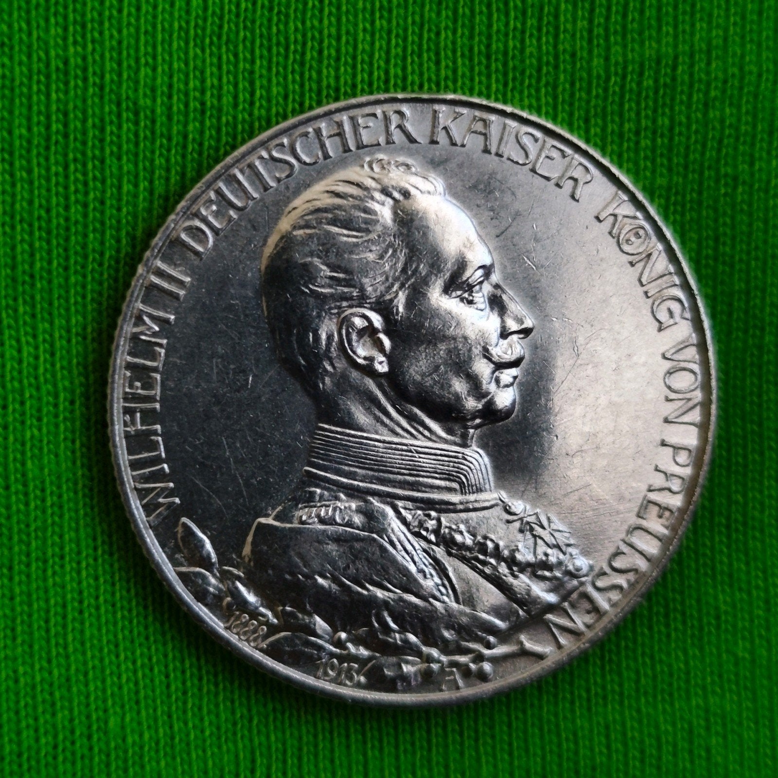 Duitse 2 mark zilver munt Pruisen, Verzenden, Duitsland, 10 euro, Zilver
