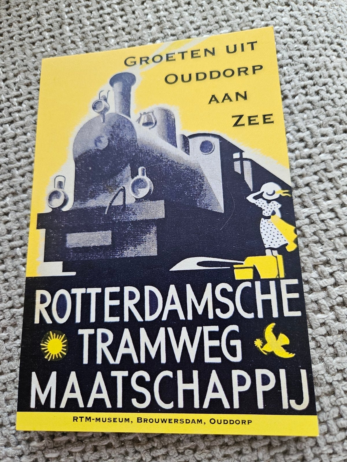Groeten uit Ouddorp aan Zee RTM-Museum, Ophalen of Verzenden